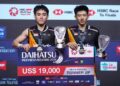 Debut Apik Raymond/Joaquin di Indonesia Masters 2026. Sumber dok bni.co.id