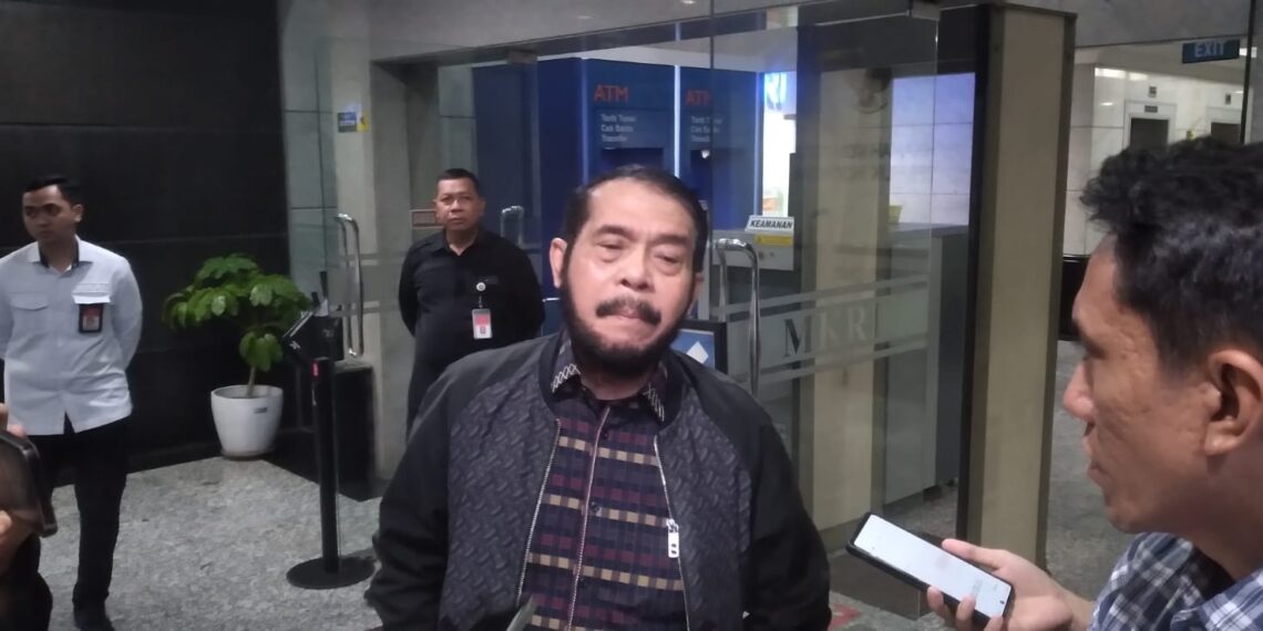 Hakim MK Anwar Usman di Gedung MK, Jakarta