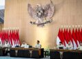 Presiden Prabowo Subianto kembali menggelar retreat untuk menteri-menterinya, di Padepokan Garuda Yaksa, Hambalang, Bogor, Jawa Barat, Selasa (6/2).