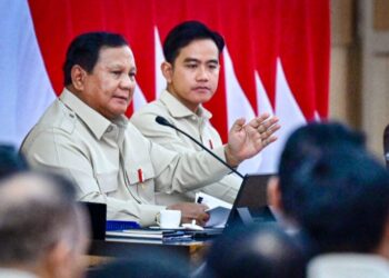 Presiden Prabowo Subianto kembali menggelar retreat untuk menteri-menterinya, di Padepokan Garuda Yaksa, Hambalang, Bogor, Jawa Barat, Selasa (6/2).