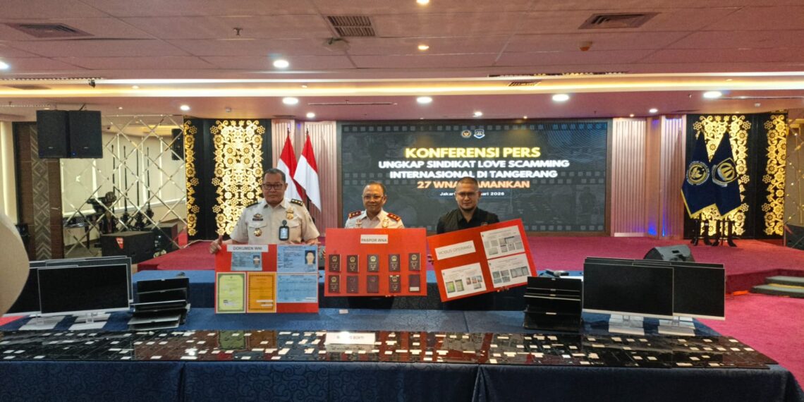 Sindikat Love Scamming Dikendalikan 27 WNA dari Klaster Mewah di Tangerang