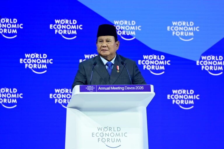 Presiden Prabowo jadi pembicara kunci dalam forum WEF Davos 2026 di Swiss