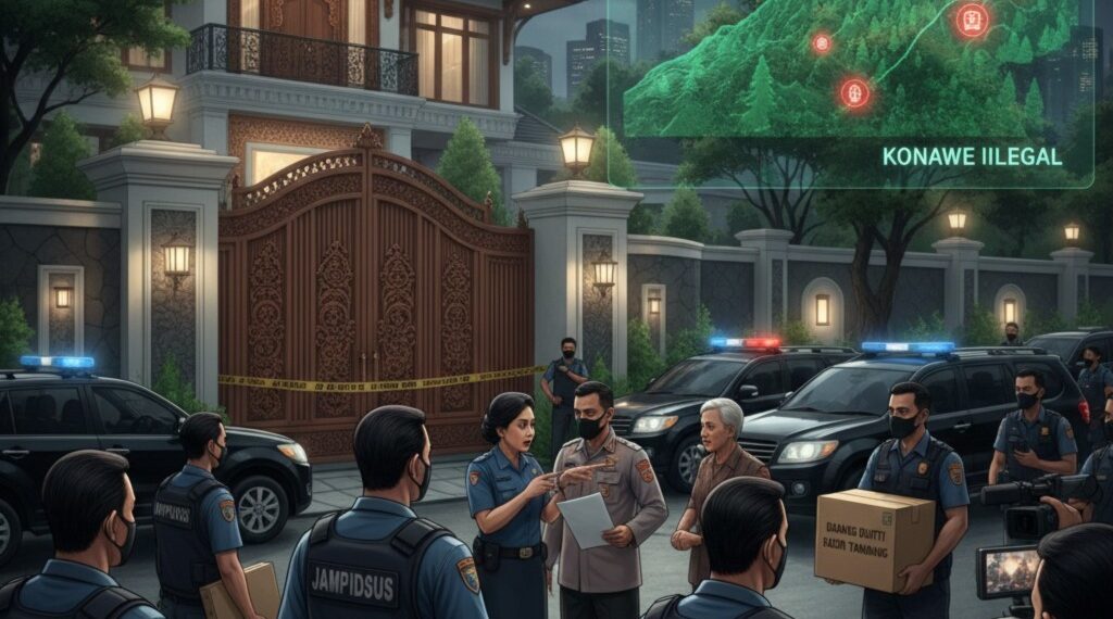 Ilustrasi Penyidik Jampidsus Geledah Kediaman Eks Menteri LHK Siti Nurbaya Terkait Korupsi Pertambangan Nikel