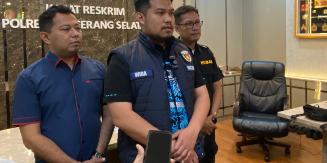 Kasat Reskrim Polres Tangerang Selatan AKP Wira Graha Setiawan Foto: Humas Polres Tangsel