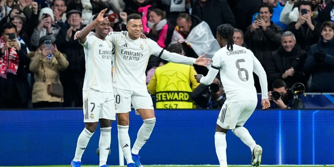 Liga Champions, Real Madrid Hajar Monaco 6-1 di Bernabeu