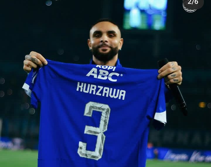 Mantan pemain PSG Layvin Kurzawa tak sabar menjalani debut bersama Persib Bandung (IG Persib)