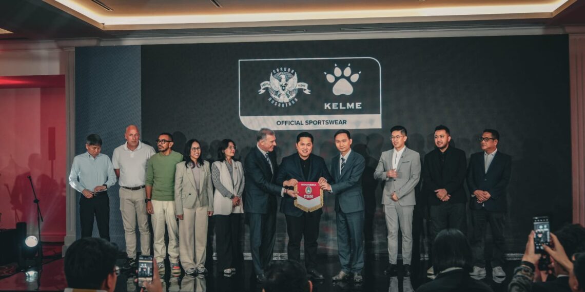 PSSI gandeng Kelme Apparel asal Spanyol untuk kebutuhan timnas bola dan timnas futsal (Ist)