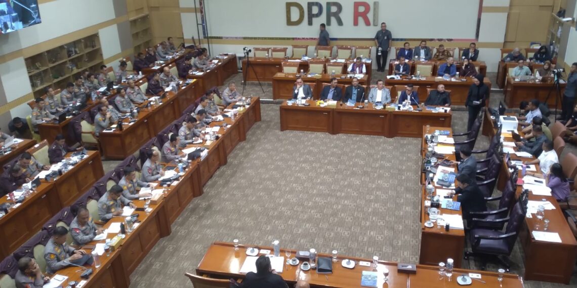 Raker Komisi III DPR dengan Kapolri (Ist)