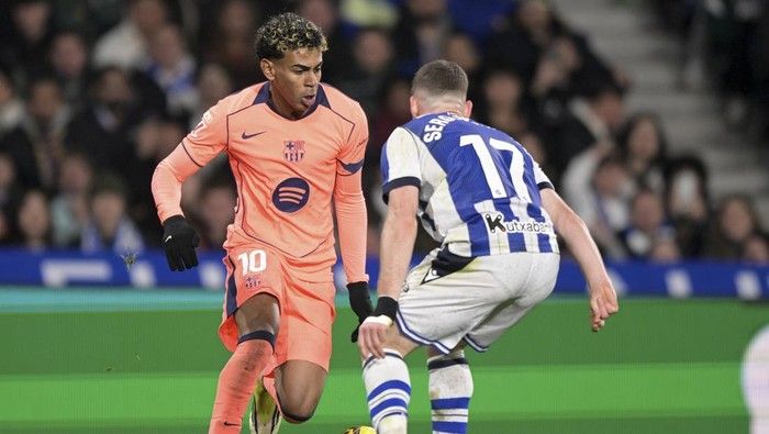 Real Sociedad Tundukkan Barcelona 2-1 di Reale Arena