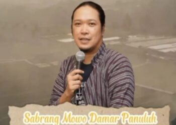 Sabrang Mowo Damar Panuluh alias Noe Letto (Ist)