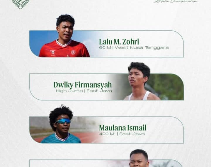 Sejumlah atlet PB PASI Siap ikuti Asian Indoor Championship di Tianjin Tiongkok ( IG PB PASI)