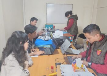 Tim penyidik Jampidsus melakukan penggeledahan di Bogor, Jawa Barat (Ist)