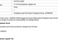 Dokumen keterbukaan informasi PT Prima Globalindo Logistik Tbk. (PPGL) yang dirilis menanggapi permintaan penjelasan dari Bursa Efek Indonesia.