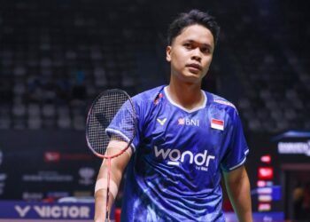 Anthony Ginting Terpaksa Mundur dari Indonesia master usai mengalami masalah pada Pinggangnya