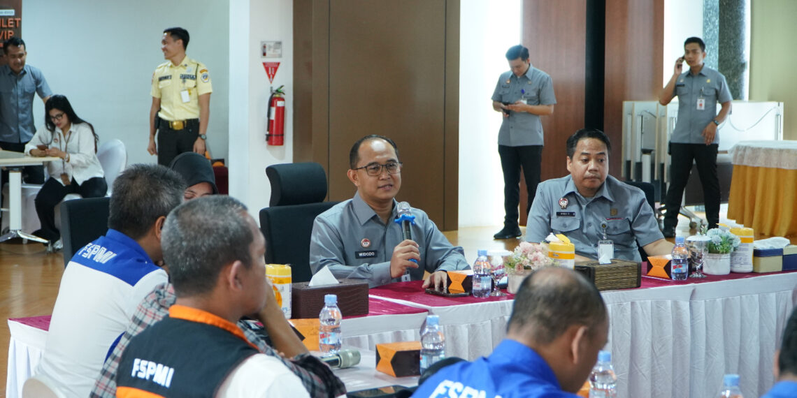 Dirjen AHU Widodo mengonfirmasi pemblokiran akses SABH PT Pakerin akibat sengketa ahli waris yang belum tuntas, guna menjamin kepastian hukum dan mencegah penyalahgunaan data perseroan. (Foto: Ekoin.co/Dok. Kemenkumham)