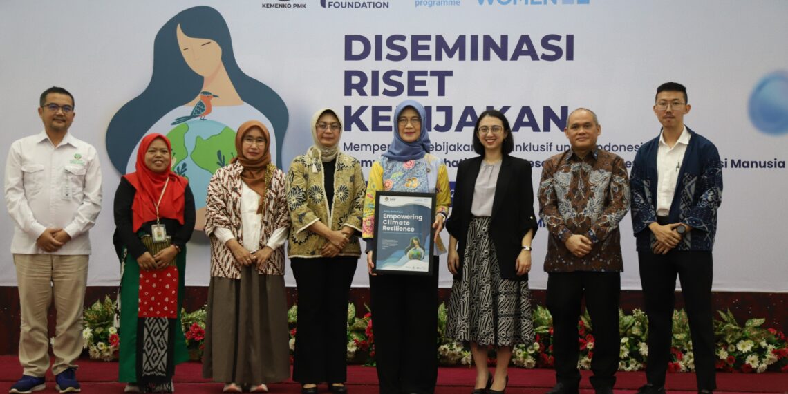 kegiatan Diseminasi Riset Kebijakan “Memperkuat Kebijakan Iklim Inklusif untuk Indonesia melalui Perspektif Gender dan Hak Asasi Manusia” yang digelar di Ruang Heritage Kemenko PMK,