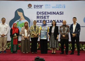 kegiatan Diseminasi Riset Kebijakan “Memperkuat Kebijakan Iklim Inklusif untuk Indonesia melalui Perspektif Gender dan Hak Asasi Manusia” yang digelar di Ruang Heritage Kemenko PMK,
