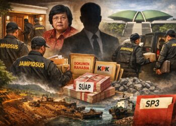 Tim Jampidsus Kejaksaan Agung melakukan penggeledahan di kediaman mantan Menteri LHK Siti Nurbaya Bakar dan rumah seorang anggota DPR aktif terkait kasus dugaan korupsi nikel di Konawe Utara