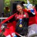Sayu Bella Sukma Dewi raih medali emas pada Thailand Mountain Bike Cup Cross-Country Olympic (XCO) di Thailand, 14 Januari 2026. (Ist)