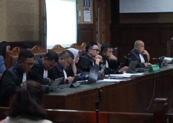 JPU menyebut adanya keterlibatan pihak swasta dalam skandal penyewaan terminal OTM Merak senilai Rp2,9 triliun yang merugikan keuangan negara secara masif. Foto : IST