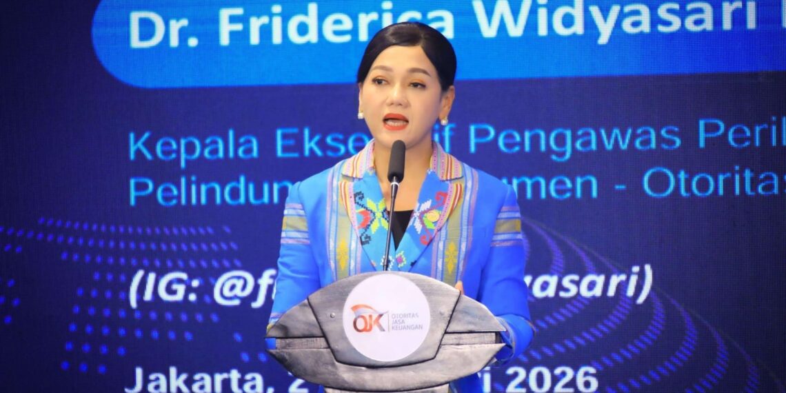 Kepala Eksekutif Pengawas Perilaku Pelaku Usaha Jasa Keuangan, Edukasi dan Pelindungan Konsumen Friderica Widyasari Dewi ditetapkan seFriderica Widyasari Dewi Ditetapkan sebagai Plt Ketua Dewan Komisioner OJK