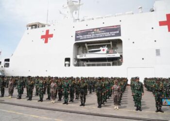 Sebanyak 283 taruna tingkat akhir Akademi Kepolisian (Akpol) yang tergabung dalam Batalyon Ksatriya Hawin Sarwahita resmi diberangkatkan ke Aceh Tamiang. (Foto: Ist)