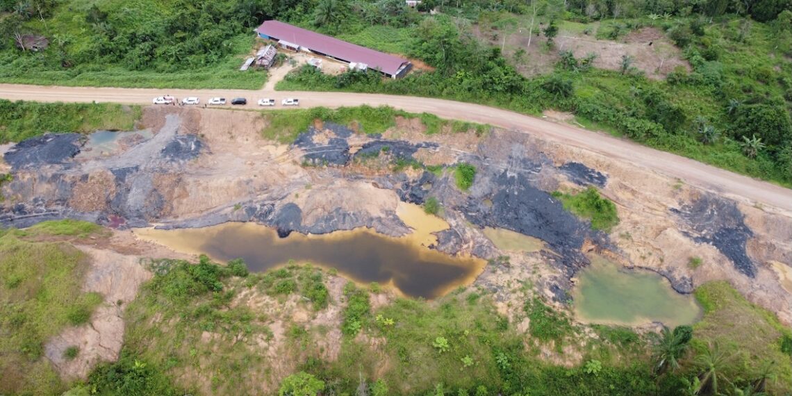 Tim Gakkum berhasil menemukan dan mengamankan tumpukan (stockpile) batubara tak bertuan dengan estimasi total mencapai 50.000 ton.