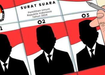 Ilustrasi surat suara
