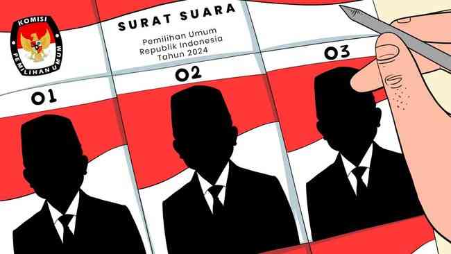 Ilustrasi surat suara
