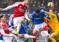 Hattrick Martinelli Antar Arsenal Singkirkan Portsmouth 4-1