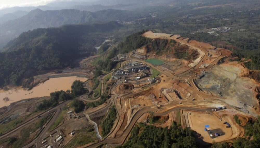 Tambang emas Martabe./Istimewa