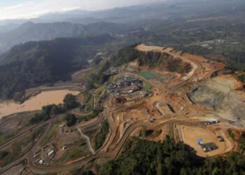 Tambang emas Martabe./Istimewa