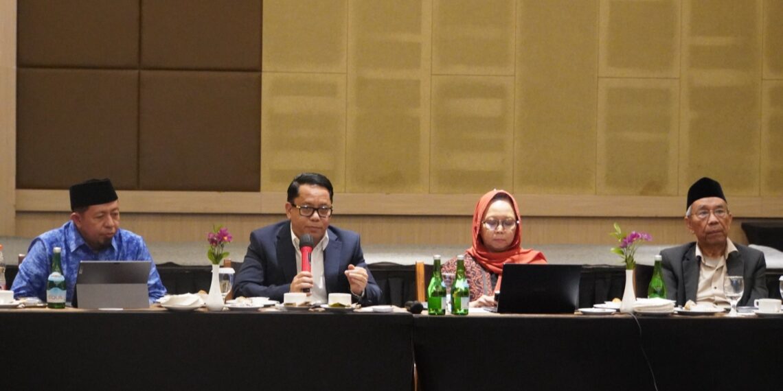 Rapat Kemenag Siapkan Peta Jalan Pesantren Menuju Unggulan Dunia. Sumber dok kemenag.go.id