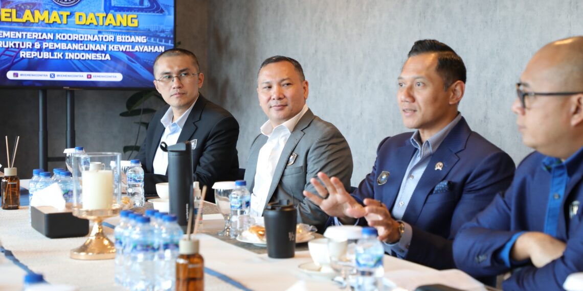 Menko AHY Dorong IKASTARA Jadi Mitra Strategis Pembangunan. Sumber dok kemenkoinfra.go.id