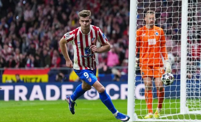 Atletico Madrid Pastikan Tiket 16 Besar Liga Champions Usai Libas Club Brugge 4-1