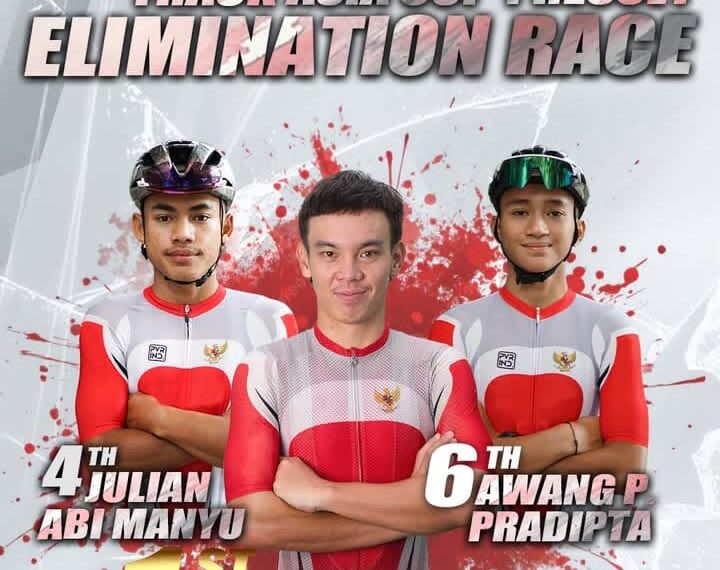 Indonesia Tutup Track Asia Cup I 2026 dengan Enam Emas, Bernard Jadi Bintang