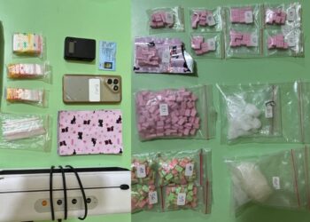 Barang bukti narkotika jenis ekstasi 450 butir dan sabu 66,5 gram. Foto: Humas PMJ
