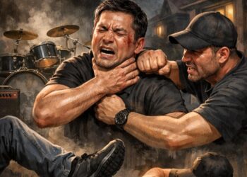 Ilustrasi aksi penganiayaan di Jakarta Barat yang dipicu teguran soal suara drum. Korban dilaporkan dicekik, dipiting, ditendang, dan dipukul. Kasus ini kini ditangani Polda Metro Jaya.