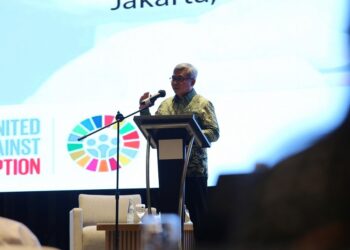 Ketua KPK Setyo Budiyanto dalam National Workshop on Strengthening the Anti-Corruption Legal Framework: Launch of Policy Recommendations di Jakarta, Rabu (4/2/2026) (Foto: Dok KPK)