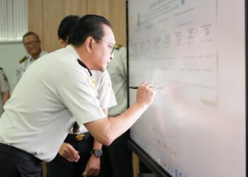 Kakanwil Dirjen Imigrasi DKI Jakarta Pamuji Raharja saat memaparkan program 2026 (Ist)