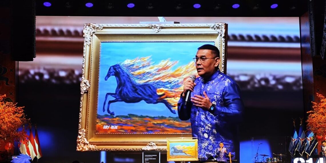 Lelang lukisan SBY Kuda Api laku Rp6,5 M