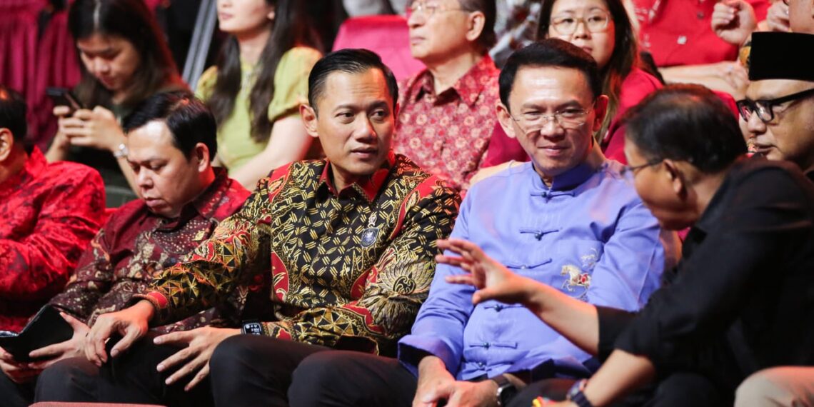 Menteri Koordinator Bidang Infrastruktur dan Pembangunan Kewilayahan, Agus Harimurti Yudhoyono (AHY) menghadiri acara Imlek (Ist)