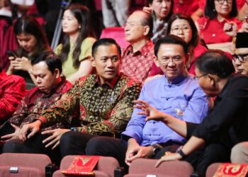 Menteri Koordinator Bidang Infrastruktur dan Pembangunan Kewilayahan, Agus Harimurti Yudhoyono (AHY) menghadiri acara Imlek (Ist)