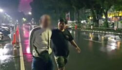 Pelaku modus palsu saat dibawa ke Polda Metro Jaya. Foto: Resmob PMJ