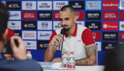 Pemain anyar Persis Bruno Gomes siap menjalani debut melawan PSBS Biak. Dirinya bertekad membawa Persis keluar dari Zona Degradasi (IG Persis)