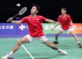 Raymond Indra/Nikolaus Joaquin gagal membawa Indonesia ke Final dalam kejuaraan beregu badminton di Tiongkok (PBSI)