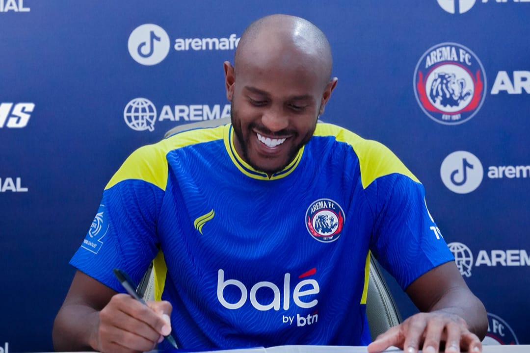 Striker Joel Vinicius jadi andalan Arema saat melawan Persijap Jepara Besok (Senin 2/2) (aremafc)