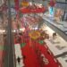 Suasana salah satu mall di Jakarta siap rayakan imlek. (Foto Aminudin Sitompul)