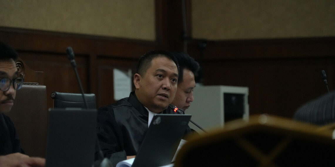 Tim JPU dalam sidang perkara korupsi laptop chromebook jerat Nadiem Makarim