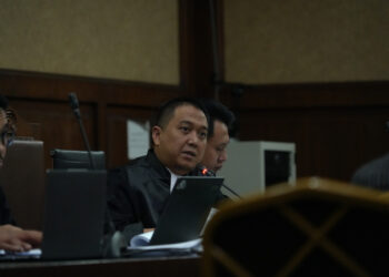 Tim JPU dalam sidang perkara korupsi laptop chromebook jerat Nadiem Makarim